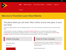 Tablet Screenshot of learntetun.com